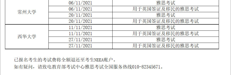 疫情地区雅思会取消吗.雅思因疫情取消的能否要回退考费？-第1张图片