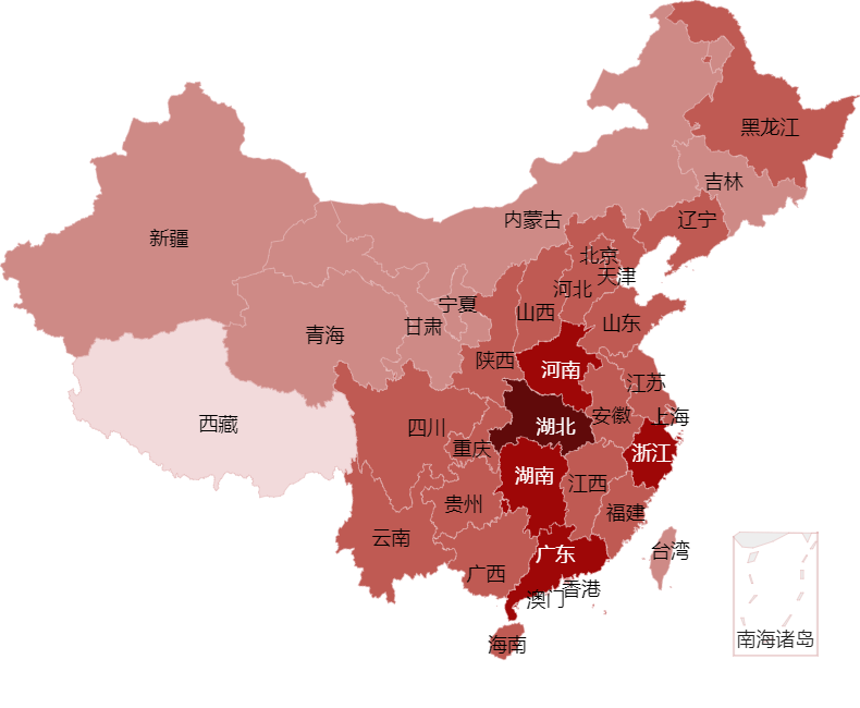 疫情近来所在地区/当前疫情地区-第1张图片