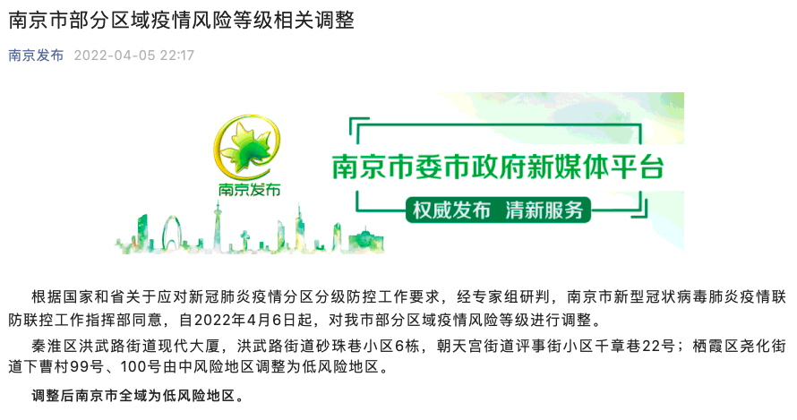【南京疫情风险地区图,南京疫情风险点】-第2张图片